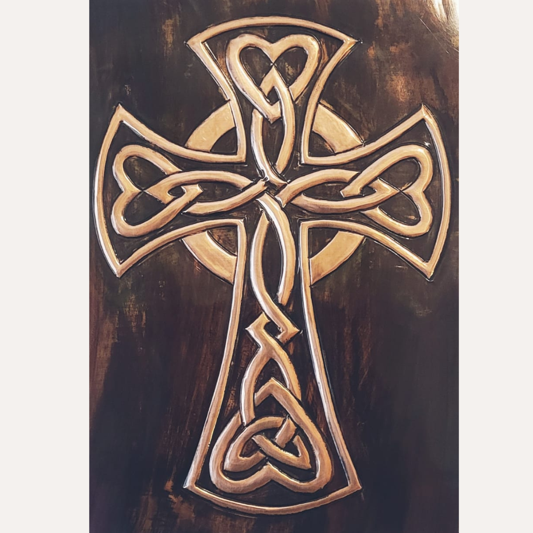 Donegal Copper Craft logo and handcrafted Irish copper artwork collection – bespoke Celtic and heritage designs